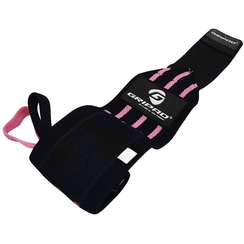 Gripad Wrist Wraps Bileklik Korumalığı Siyah-Pembe